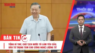 Tổng Bí thư Tô Lâm: Phát triển công nghệ lượng tử phải đi sau nhưng không đi chậm