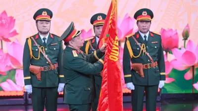 Trung tâm Phát thanh-Truyền hình Quân đội đón nhận Huân chương Bảo vệ Tổ quốc hạng Ba