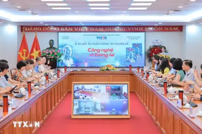 TTXVN ra mắt ấn phẩm thông tin chuyên đề Công nghệ và Tương lai