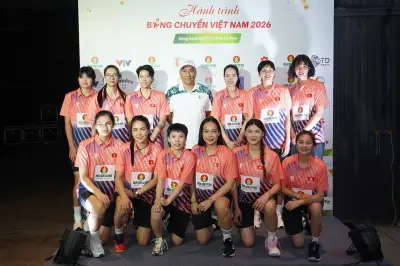 Tuyển bóng chuyền nữ Việt Nam hội quân sẵn sàng cho giai đoạn thi đấu quốc tế năm 2026