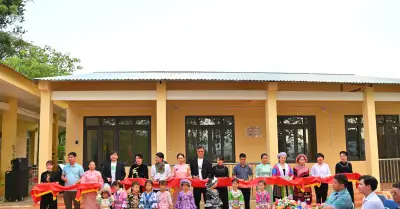 UNIQLO và Quỹ Hy vọng khánh thành điểm trường mới tại Lào Cai và Cao Bằng