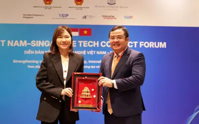 Vinachem và DSM-FIRMENICH ký MOU hợp tác chiến lược tại Diễn đàn Công nghệ Việt Nam - Singapore