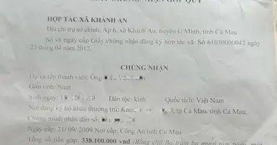 Việt kiều Mỹ kiện hợp tác xã đòi hơn 3,4 tỉ đồng lợi nhuận