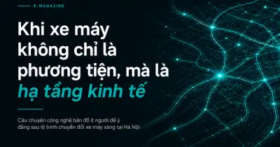 Xe máy không chỉ là phương tiện, mà là hạ tầng kinh tế tại Việt Nam