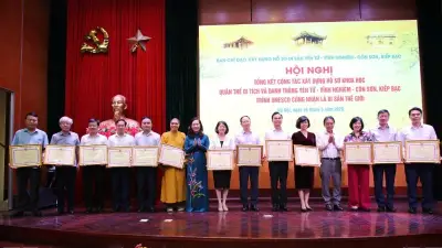 Yên Tử-Vĩnh Nghiêm-Côn Sơn, Kiếp Bạc chính thức là Di sản thế giới