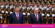 21 loạt đại bác chào mừng Tổng thống Putin thăm Trung Quốc, thắt chặt quan hệ đối tác