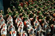 600 học viên cảnh sát tái hiện màn trống hội hoành tráng tại Huế