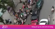 7 ô tô va chạm liên hoàn trên đường Kim Ngưu, Hà Nội