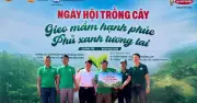 Acecook Việt Nam trao 10.500 cây giống trồng rừng tại Quảng Trị