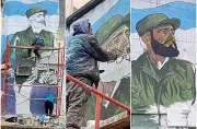 Argentina khởi động chiến dịch vẽ 100 bích họa Fidel Castro ủng hộ Cuba