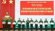 Bộ đội Biên phòng tổng kết tổ chức quân sự địa phương hai cấp
