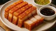Bí mật miếng thịt quay da nổ giòn rụm: Cặp bài trứng thay thế gia vị đắt tiền