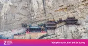 Bí ẩn ngôi chùa treo trên vách núi suốt 1.500 năm ở Trung Quốc