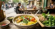 Bí quyết ăn bún sáng lành mạnh: Ít mỡ, nhiều rau, đủ đạm
