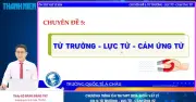 Bí quyết ôn thi THPT 2026 môn Vật lý: Chuyên đề 5 - Từ trường, lực từ, cảm ứng từ