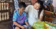 Bé trai 12 tuổi bị cha đẻ và mẹ kế bạo hành dã man ở Nghệ An