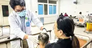 Bé trai 5 tuổi bị chó cắn thương tích nặng vùng đầu đã qua cơn nguy kịch