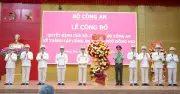 Bộ trưởng Bộ Công an chủ trì lễ thành lập Công an thành phố Đồng Nai