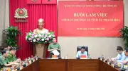 Bộ trưởng Công an làm việc với tỉnh Thanh Hóa về phát triển kinh tế, an ninh