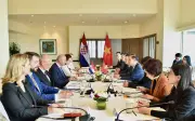 Bộ trưởng Lê Hoài Trung tiếp Bộ trưởng Ngoại giao Croatia Gordan Grlić Radman