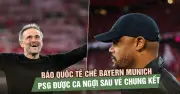 Bayern Munich bị PSG loại khỏi Champions League sau trận hòa 1-1