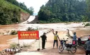 Bắc Ninh: Lũ thượng nguồn dâng cao đột ngột, gây chia cắt giao thông