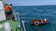 Biên phòng Hải Phòng cứu thành công 11 thuyền viên tàu cá gặp nạn trên biển