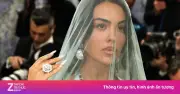 Bạn gái Ronaldo Georgina Rodríguez gây sốt tại Met Gala 2026 với nhẫn kim cương 2 triệu USD