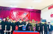 Bàn giao hai cốt liệt sỹ quân tình nguyện và chuyên gia Việt Nam hy sinh tại Lào về nước