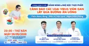 Bệnh viện Tâm Anh tư vấn nắng nóng, ngộ độc thực phẩm và virus viêm gan