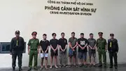 Bắt 6 đối tượng dùng rìu cướp tiệm vàng ở TP.HCM