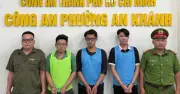 Bắt nhóm thanh niên giả danh cảnh sát hình sự chặn xe cướp tài sản