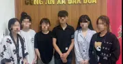 Bắt quả tang 6 người tổ chức sử dụng ma túy tại nhà cho thuê ở Đắk Đoa