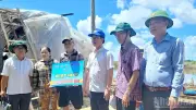 Cà Mau hỗ trợ hộ dân bị dông lốc: nhà sập tới 80 triệu đồng