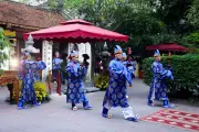 Đặc sắc mâm cỗ 7 tầng tại lễ hội đền Kim Liên năm 2026