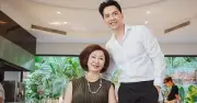Chủ tịch ACB Trần Hùng Huy đưa mẹ đi ăn tối ấm cúng dịp Mother's Day