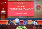 Chủ tịch Quốc hội yêu cầu ngành kiểm sát đẩy mạnh chuyển đổi số và cải cách tư pháp