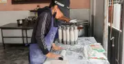 Cháo sát cá lóc Đồng Hới: Món ngon từ bột gạo lứt giữ lửa nghề truyền thống