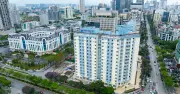 Chung cư tái định cư N01 Cầu Giấy sau 15 năm sắp hoàn thiện