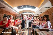 Chuyến tàu di sản đặc biệt kết nối các thế hệ đội viên tiêu biểu Thủ đô