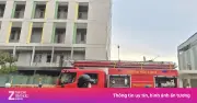 Cháy công trình Bệnh viện Liên Chiểu đang xây dựng ở Đà Nẵng