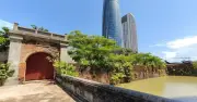 Cái lõi của công viên văn hóa vườn Nhật Nguyệt vẫn là pháo đài Điện Hải
