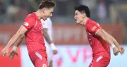 CLB CAHN thắng đậm Nam Định 3-0 tại vòng 22 V-League
