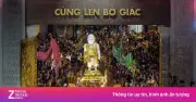 Cận cảnh tượng Phật ngọc trắng quý hiếm lần đầu xuất hiện tại TP.HCM
