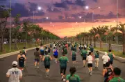 Cần Giờ đẹp mê hoặc trong ngày tranh tài VnExpress Marathon Green Paradise 2026