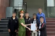 Công an Hà Nội giải cứu 3 thiếu nữ khỏi bẫy 'việc nhẹ, lương cao'