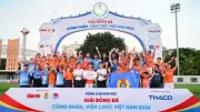 Công đoàn Ngân hàng Việt Nam vô địch giải bóng đá công nhân viên chức 2026