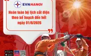 Công suất điện Hà Nội lập kỷ lục mới, EVNHANOI tạm dừng cắt điện