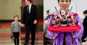 Con trai Elon Musk diện đồ Trung Quốc, gây sốt với túi đầu hổ tại Bắc Kinh