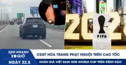 CSGT hóa trang phạt nguội chuyển làn không xi nhan trên cao tốc